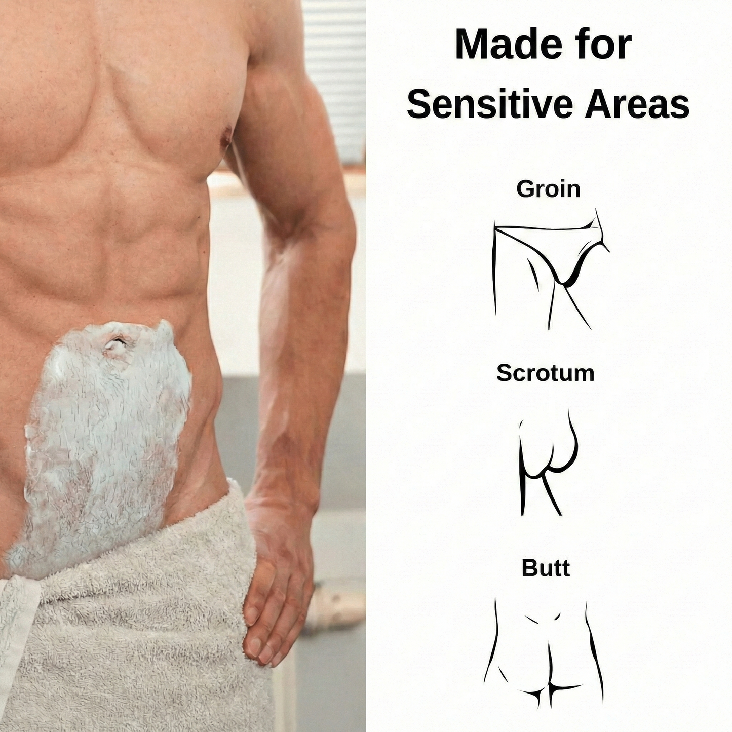 ORYN™ Mens Intimate Hair Removal Cream